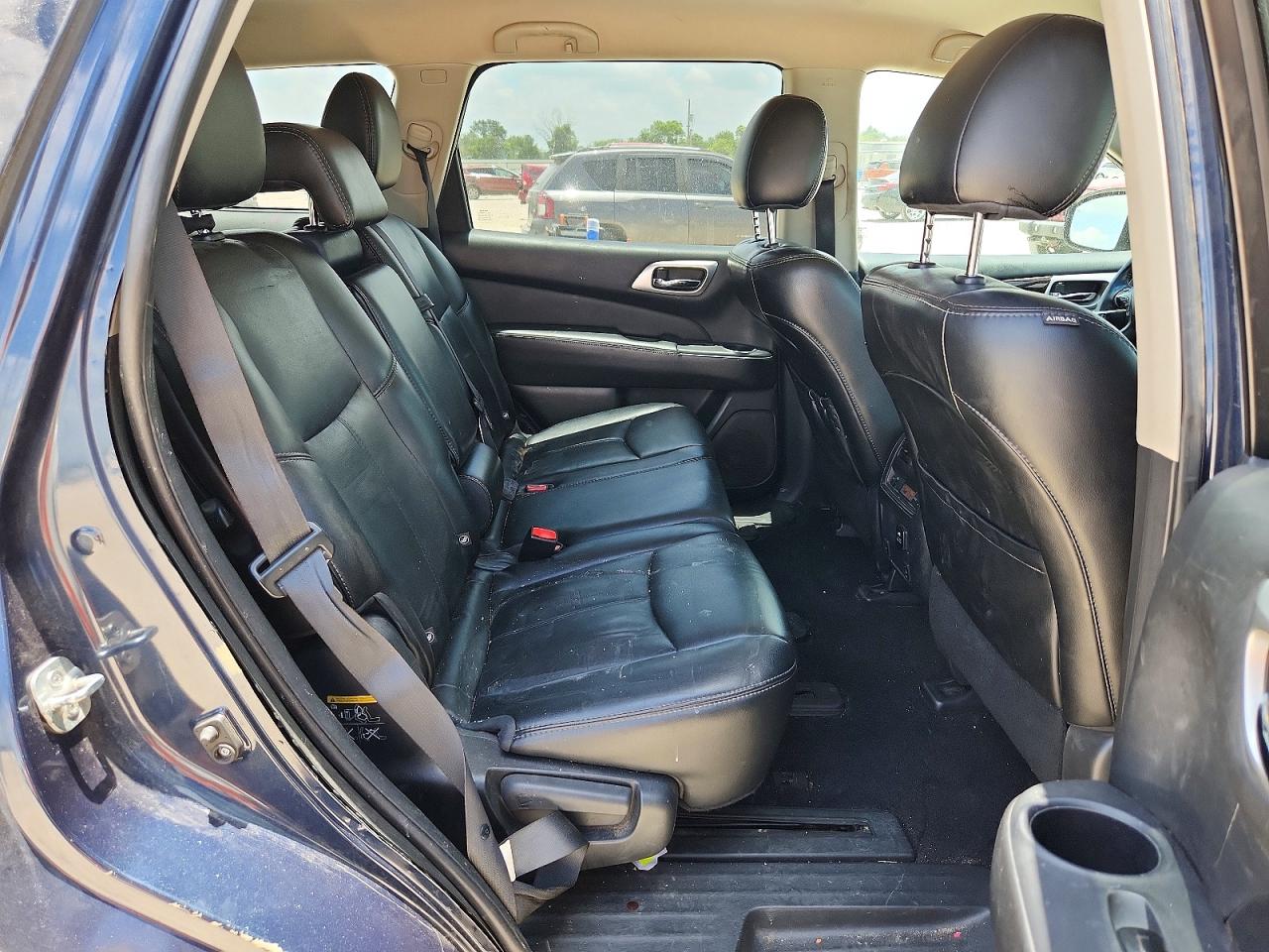 2015 Nissan Pathfinder Sl Blue vin: 5N1AR2MM2FC684572