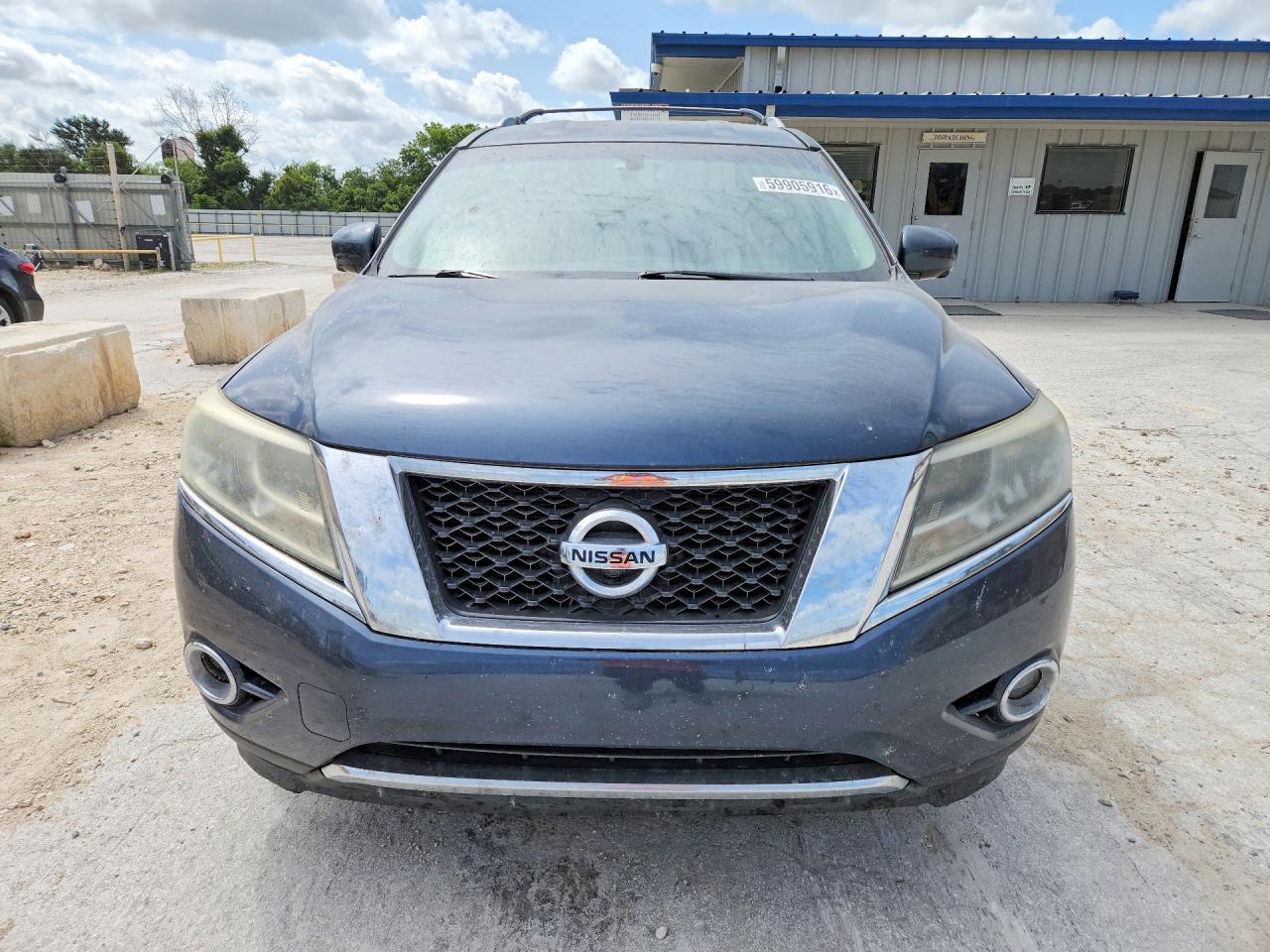 2015 Nissan Pathfinder Sl Blue vin: 5N1AR2MM2FC684572