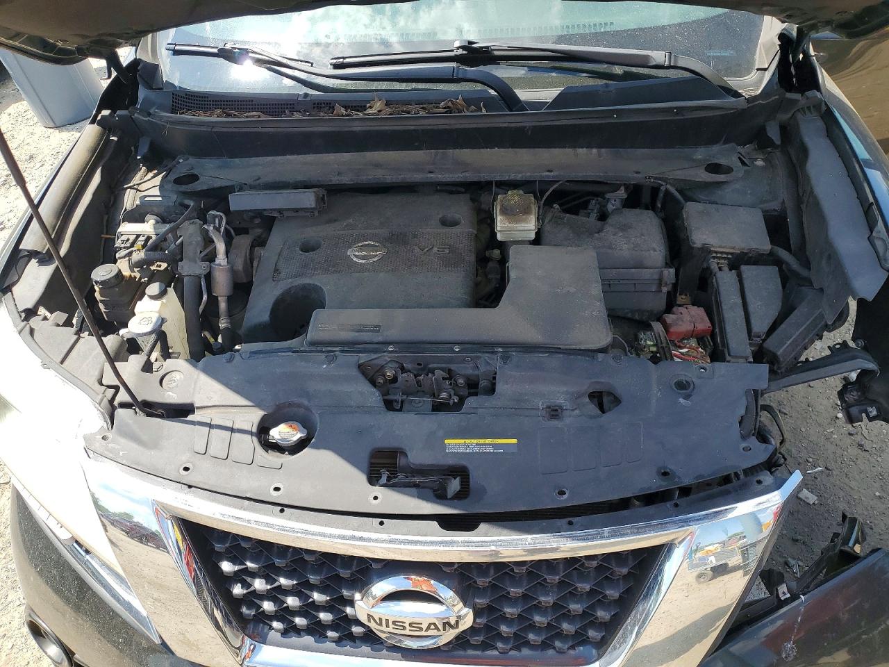 2015 Nissan Pathfinder S Black vin: 5N1AR2MM2FC685074