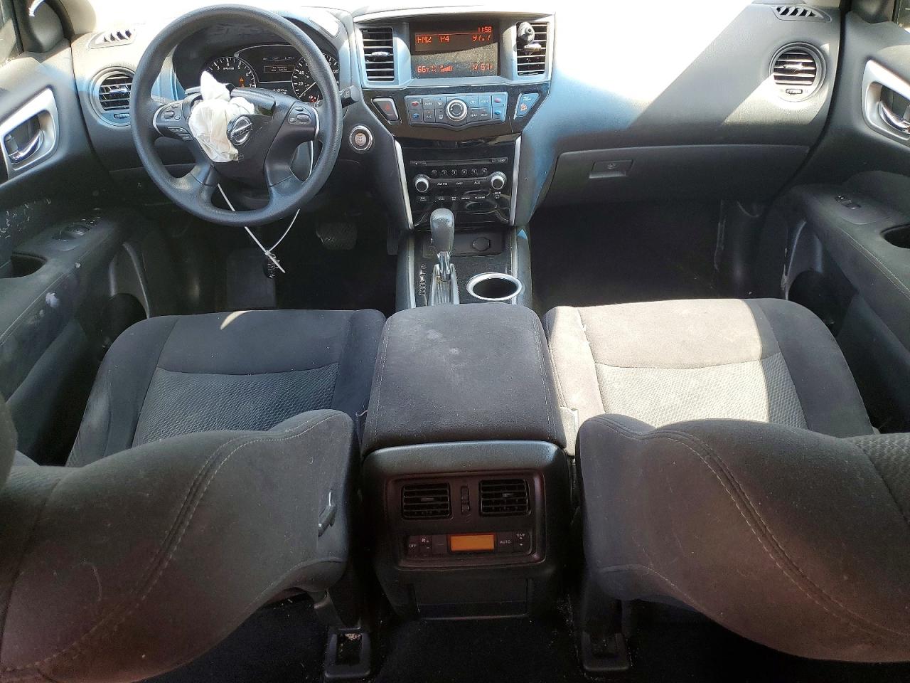 2015 Nissan Pathfinder S Black vin: 5N1AR2MM2FC685074