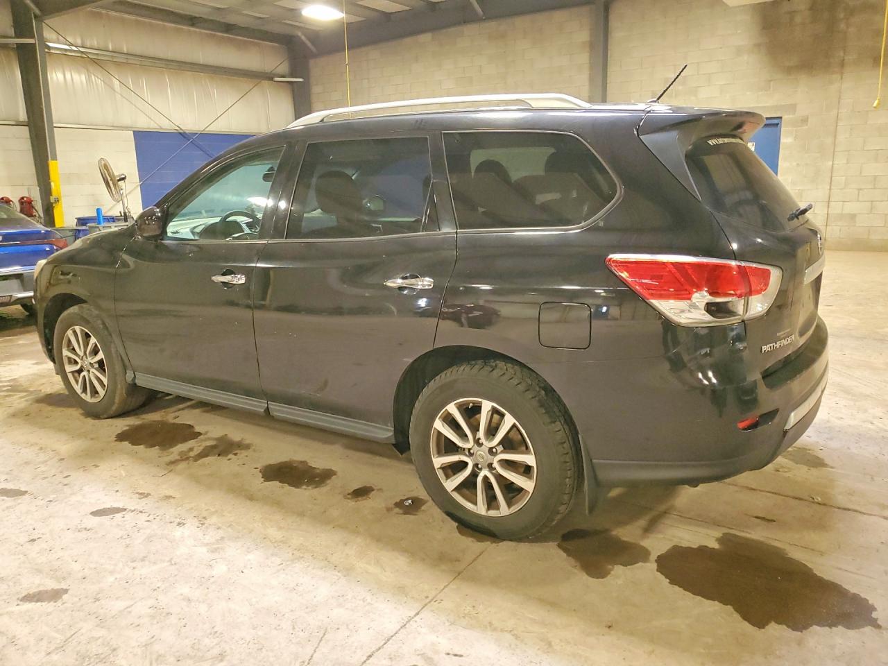 2015 Nissan Pathfinder S Black vin: 5N1AR2MM2FC689738