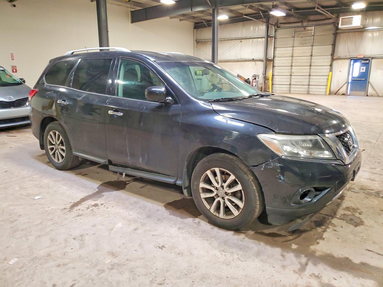 2015 Nissan Pathfinder S Black vin: 5N1AR2MM2FC689738