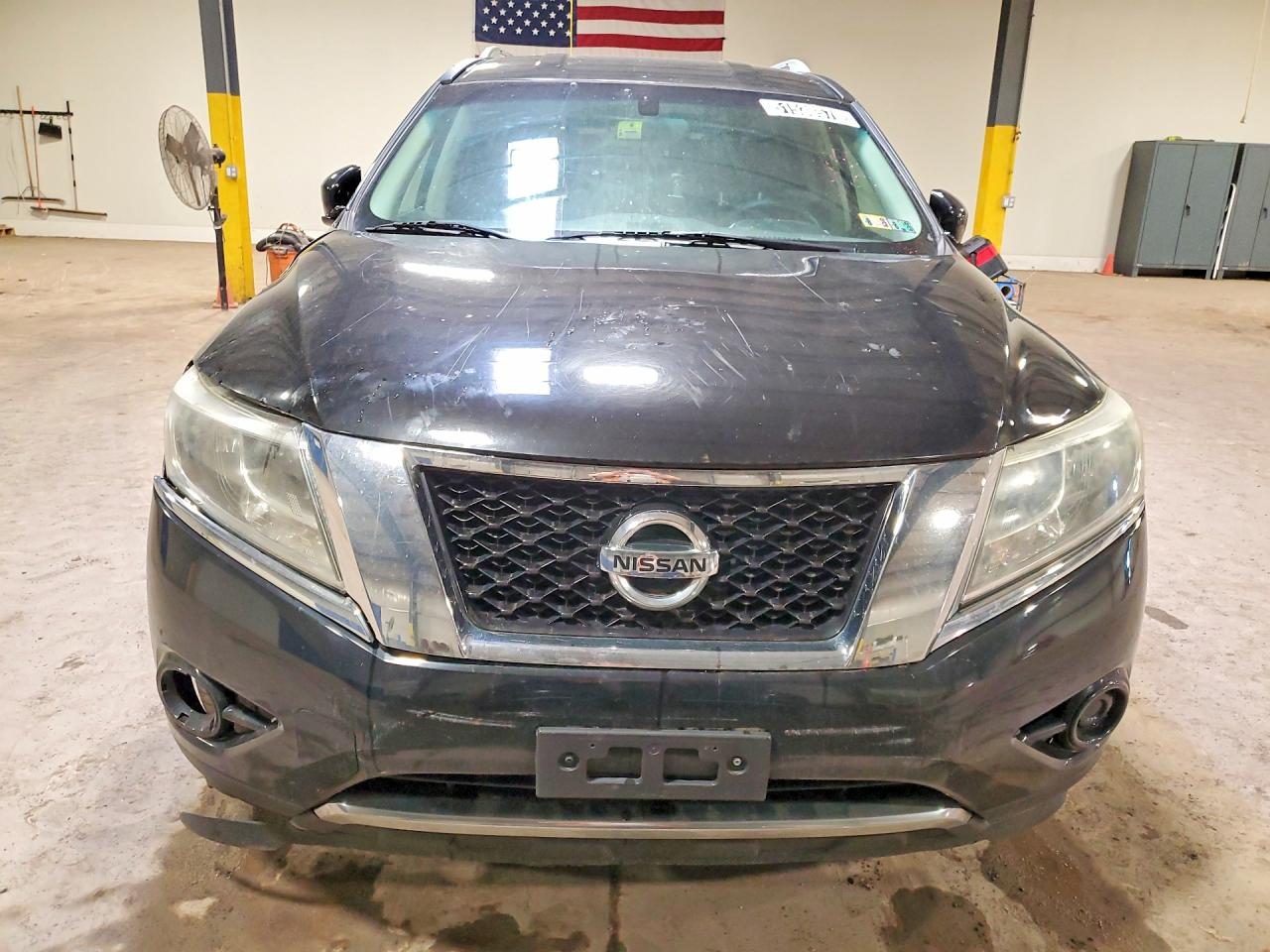 2015 Nissan Pathfinder S Black vin: 5N1AR2MM2FC689738