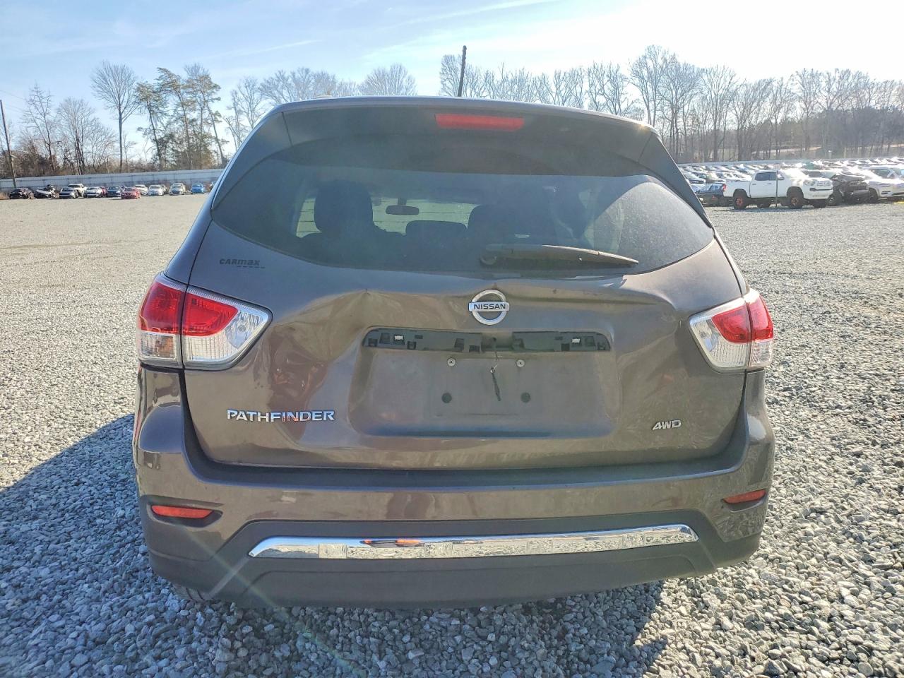 2015 Nissan Pathfinder S Gray vin: 5N1AR2MM2FC703315