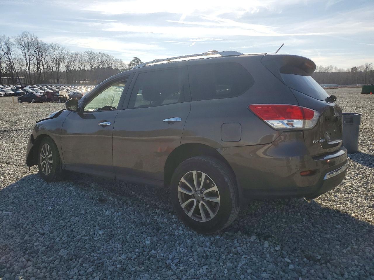 2015 Nissan Pathfinder S Gray vin: 5N1AR2MM2FC703315