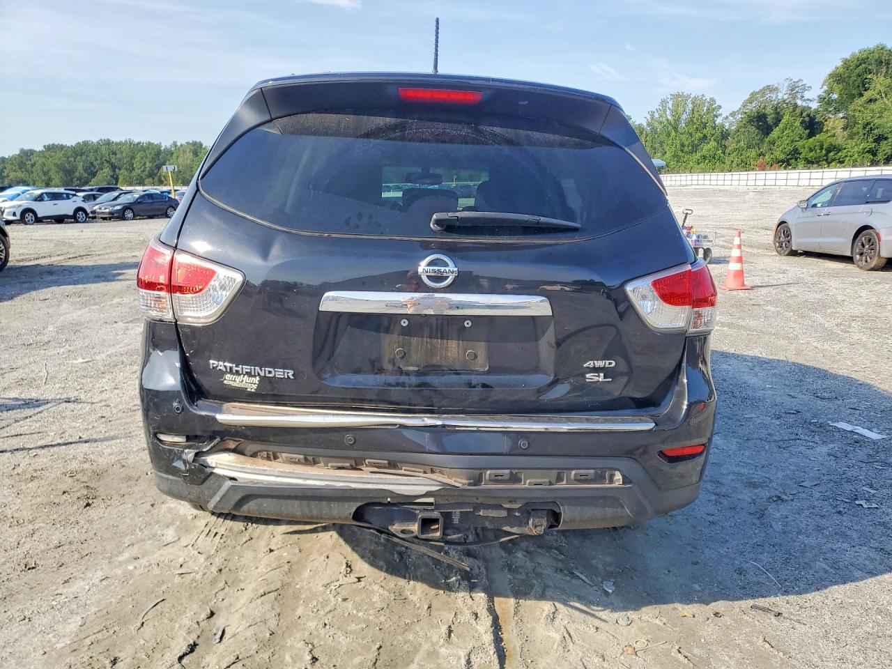 2015 Nissan Pathfinder Sl Черный vin: 5N1AR2MM2FC706666