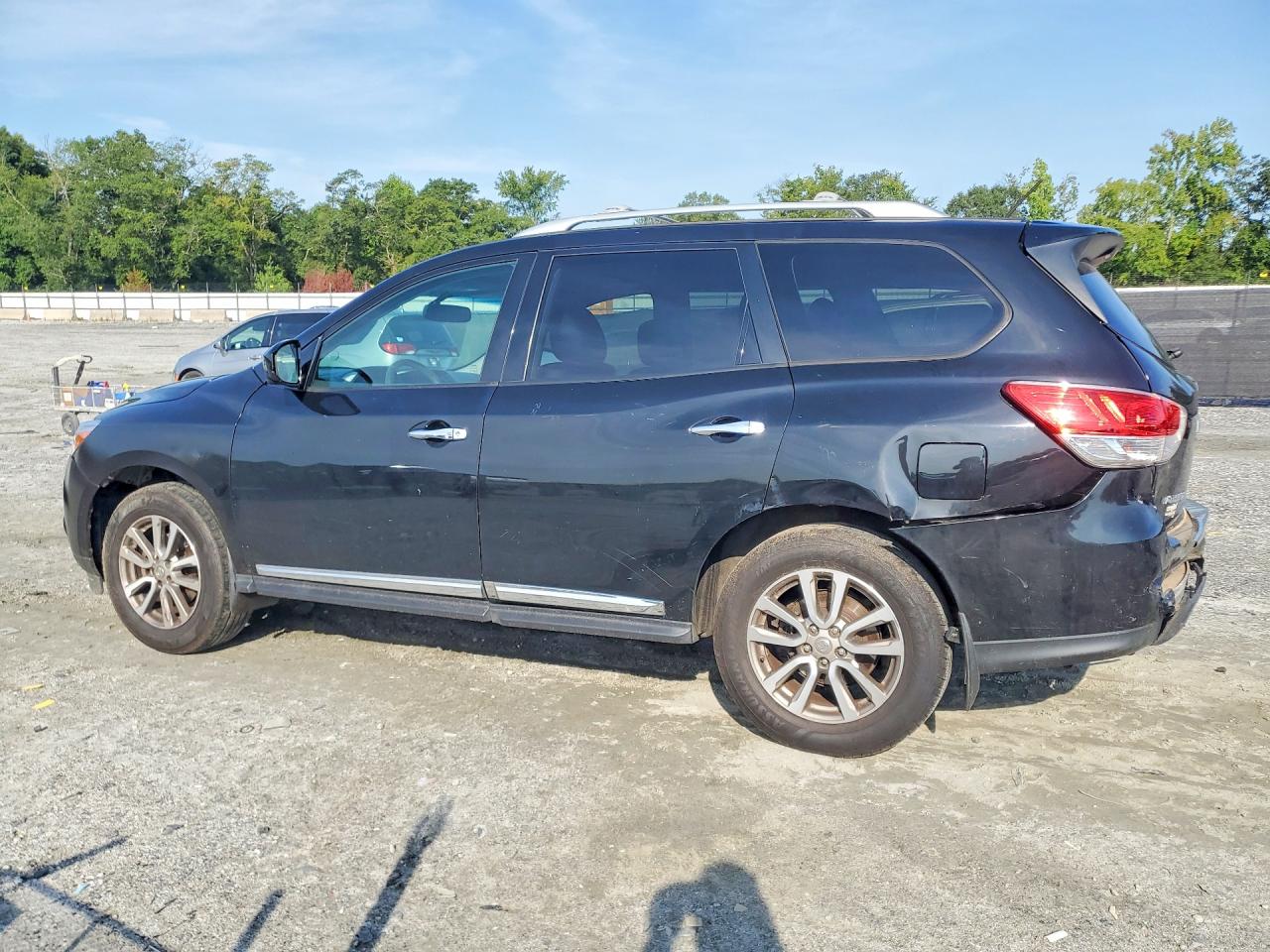 2015 Nissan Pathfinder Sl Черный vin: 5N1AR2MM2FC706666