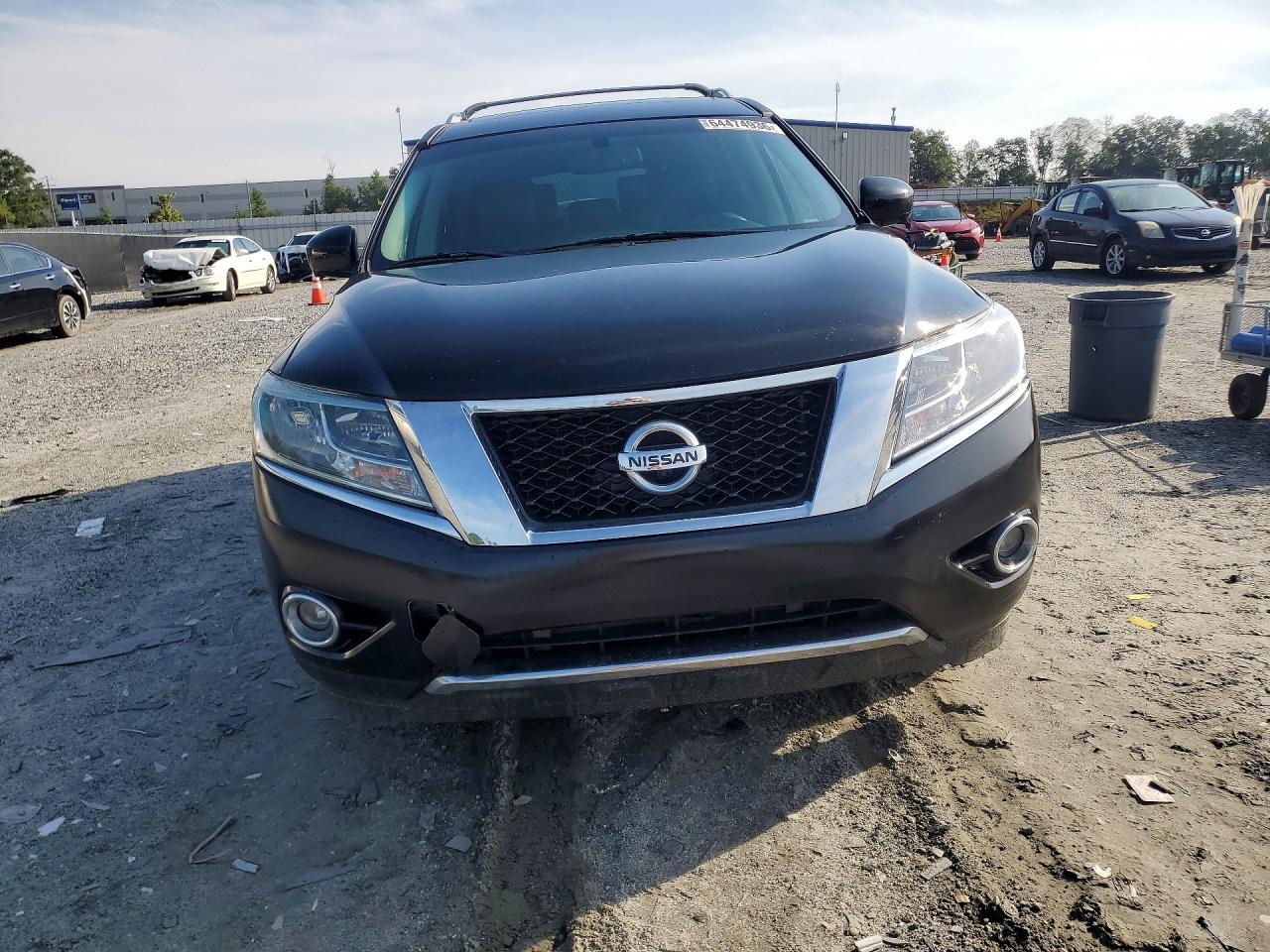 2015 Nissan Pathfinder Sl Черный vin: 5N1AR2MM2FC706666