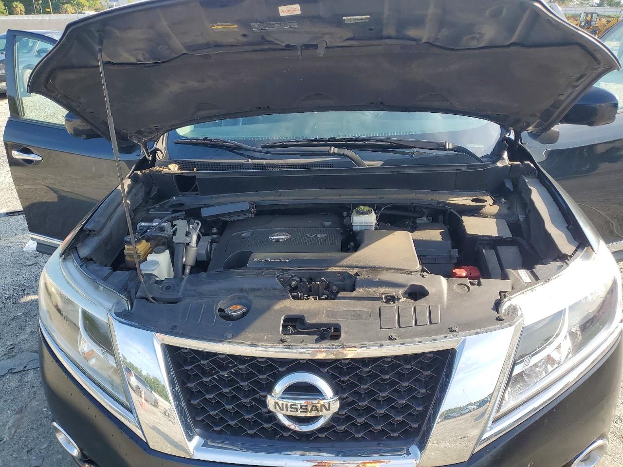 2015 Nissan Pathfinder Sl Черный vin: 5N1AR2MM2FC706666