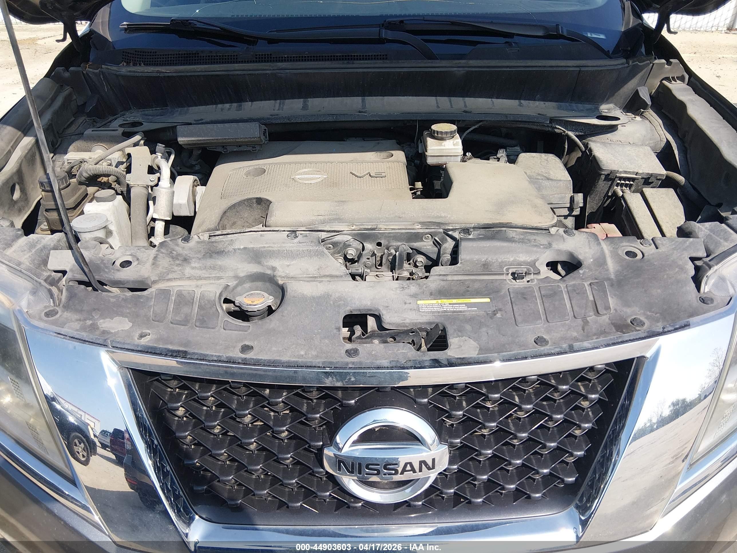 2015 Nissan Pathfinder S Gray vin: 5N1AR2MM2FC710698