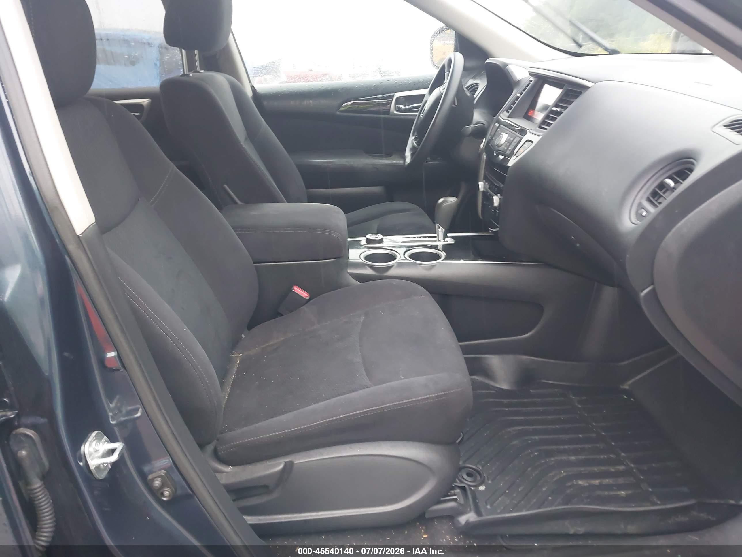 2013 Nissan Pathfinder S Blue vin: 5N1AR2MM3DC615211