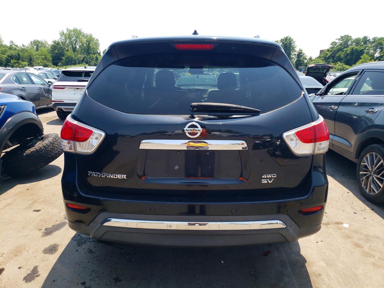 2013 Nissan Pathfinder S Black vin: 5N1AR2MM3DC620120