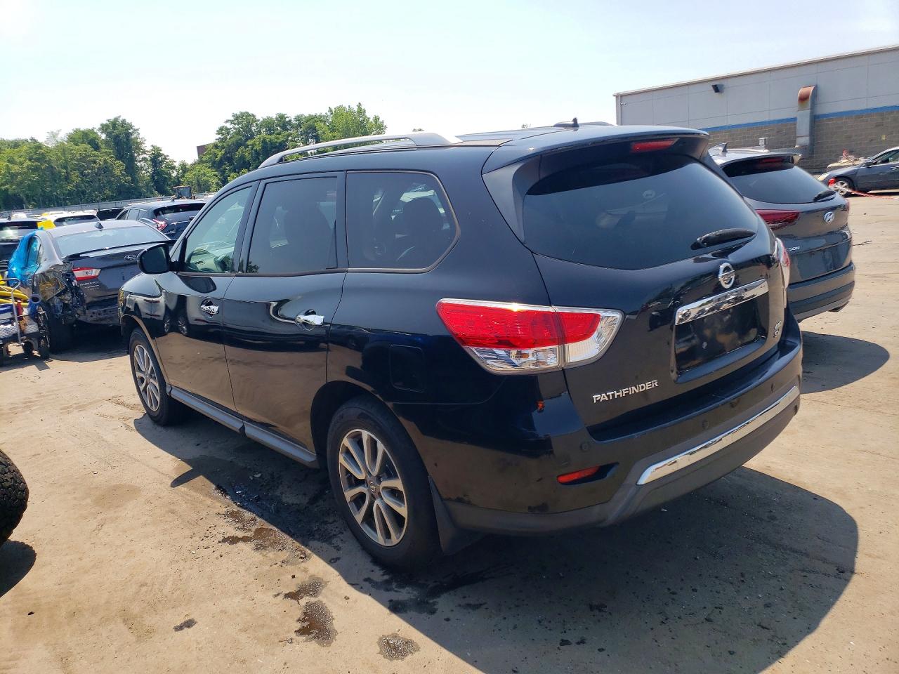 2013 Nissan Pathfinder S Black vin: 5N1AR2MM3DC620120
