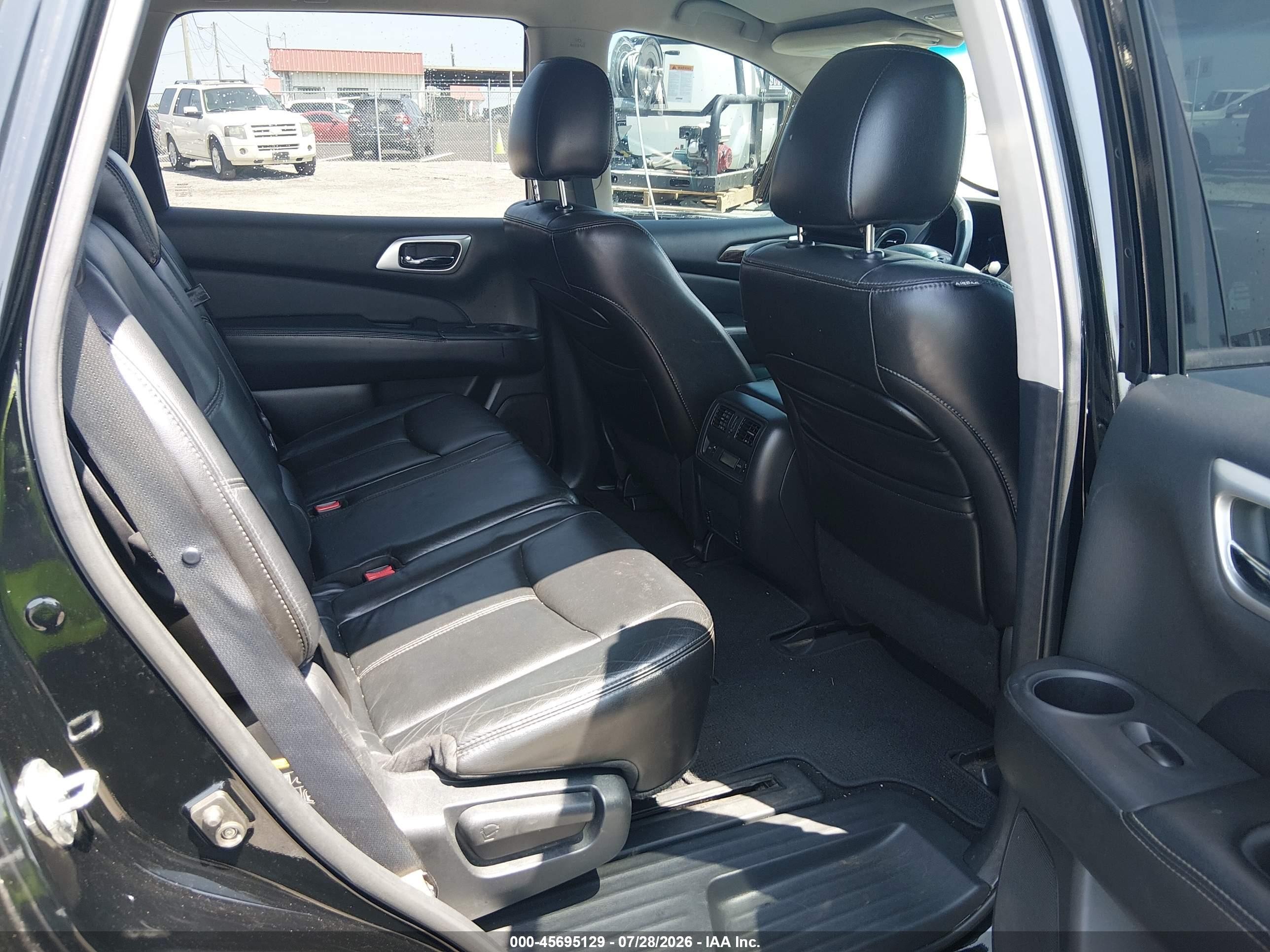 2013 Nissan Pathfinder Sl Black vin: 5N1AR2MM3DC635104