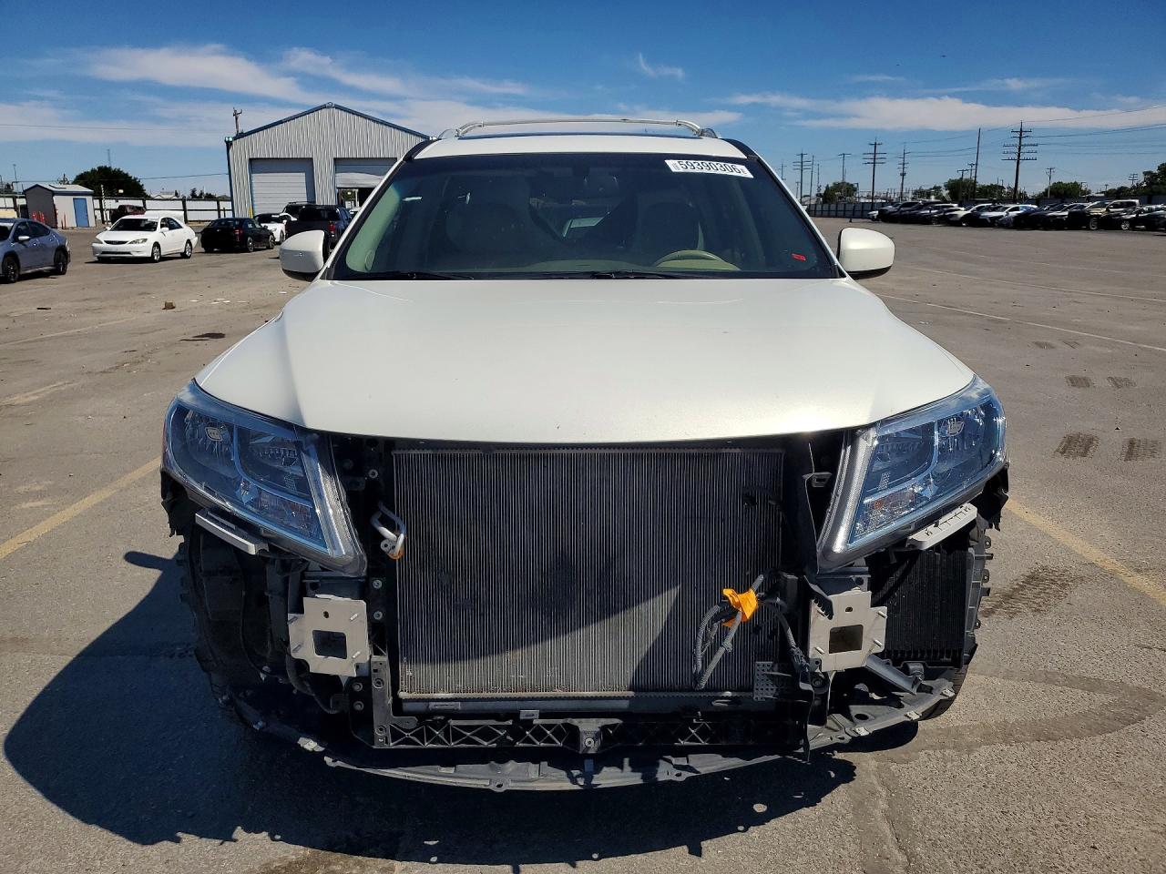 2013 Nissan Pathfinder White vin: 5N1AR2MM3DC636480