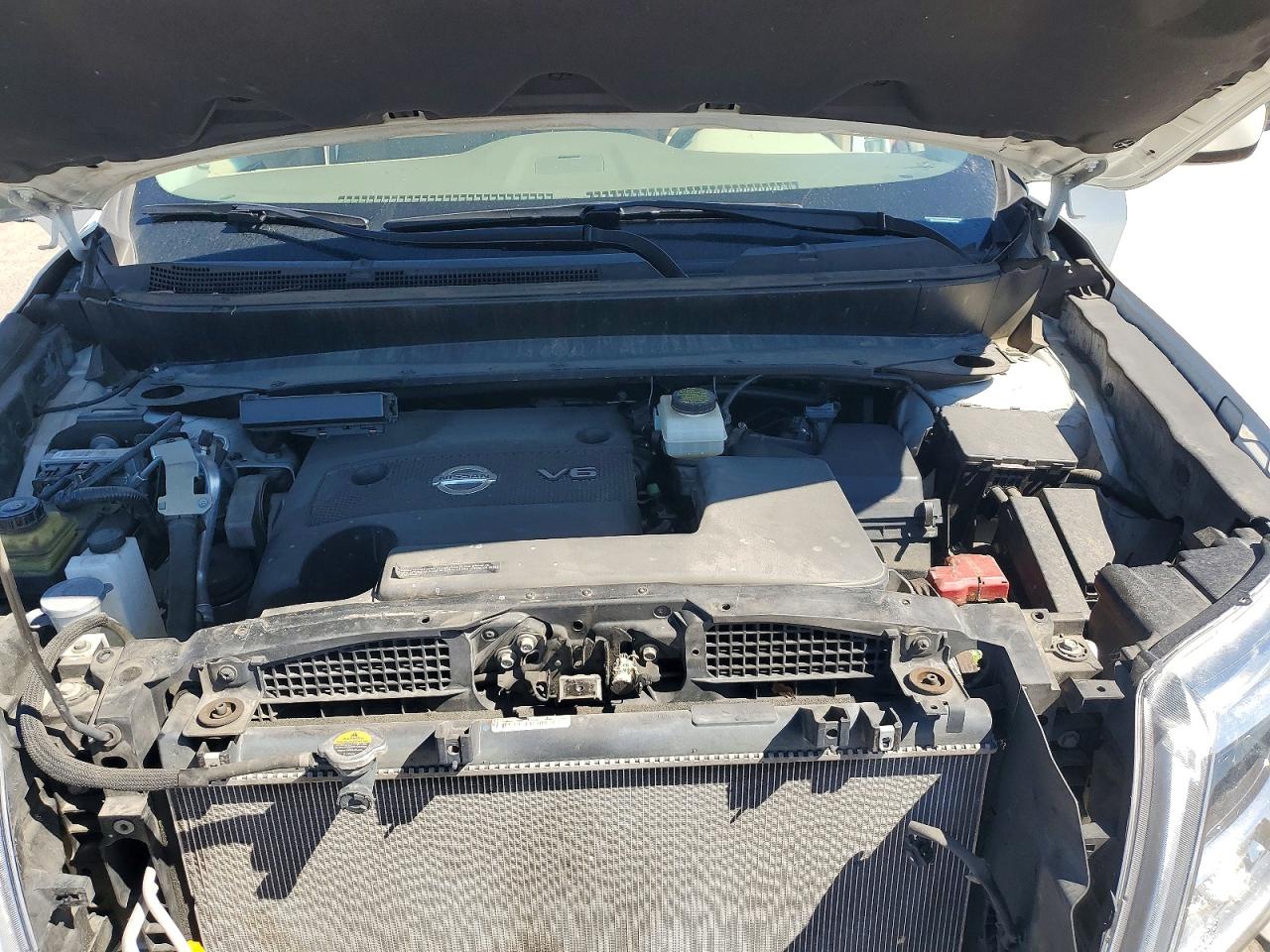 2013 Nissan Pathfinder White vin: 5N1AR2MM3DC636480