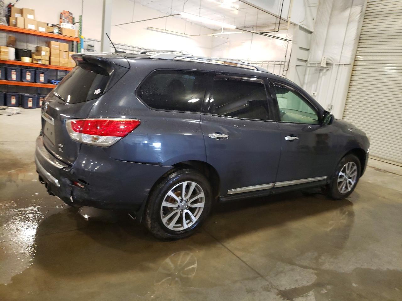 2013 Nissan Pathfinder S Gray vin: 5N1AR2MM3DC642585