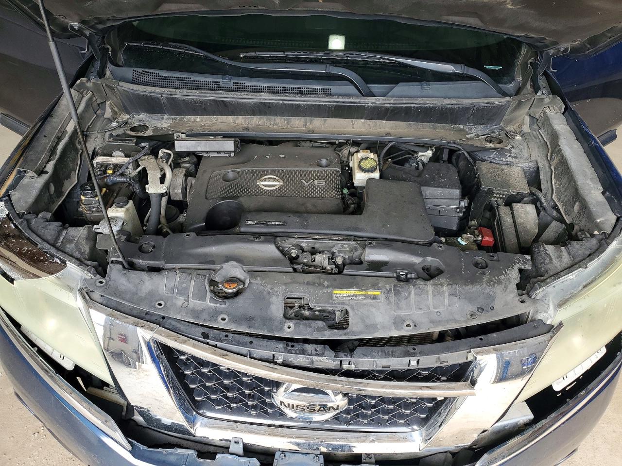 2013 Nissan Pathfinder S Blue vin: 5N1AR2MM3DC660214