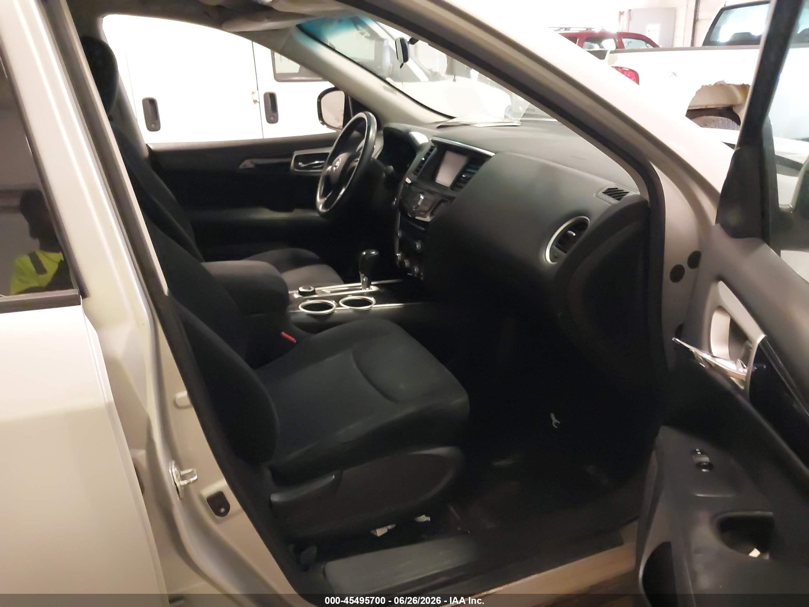 2013 Nissan Pathfinder Platinum/s/sl/sv Silver vin: 5N1AR2MM3DC662352
