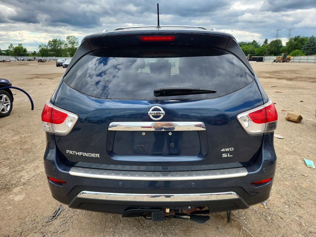 2013 Nissan Pathfinder S Blue vin: 5N1AR2MM3DC667373