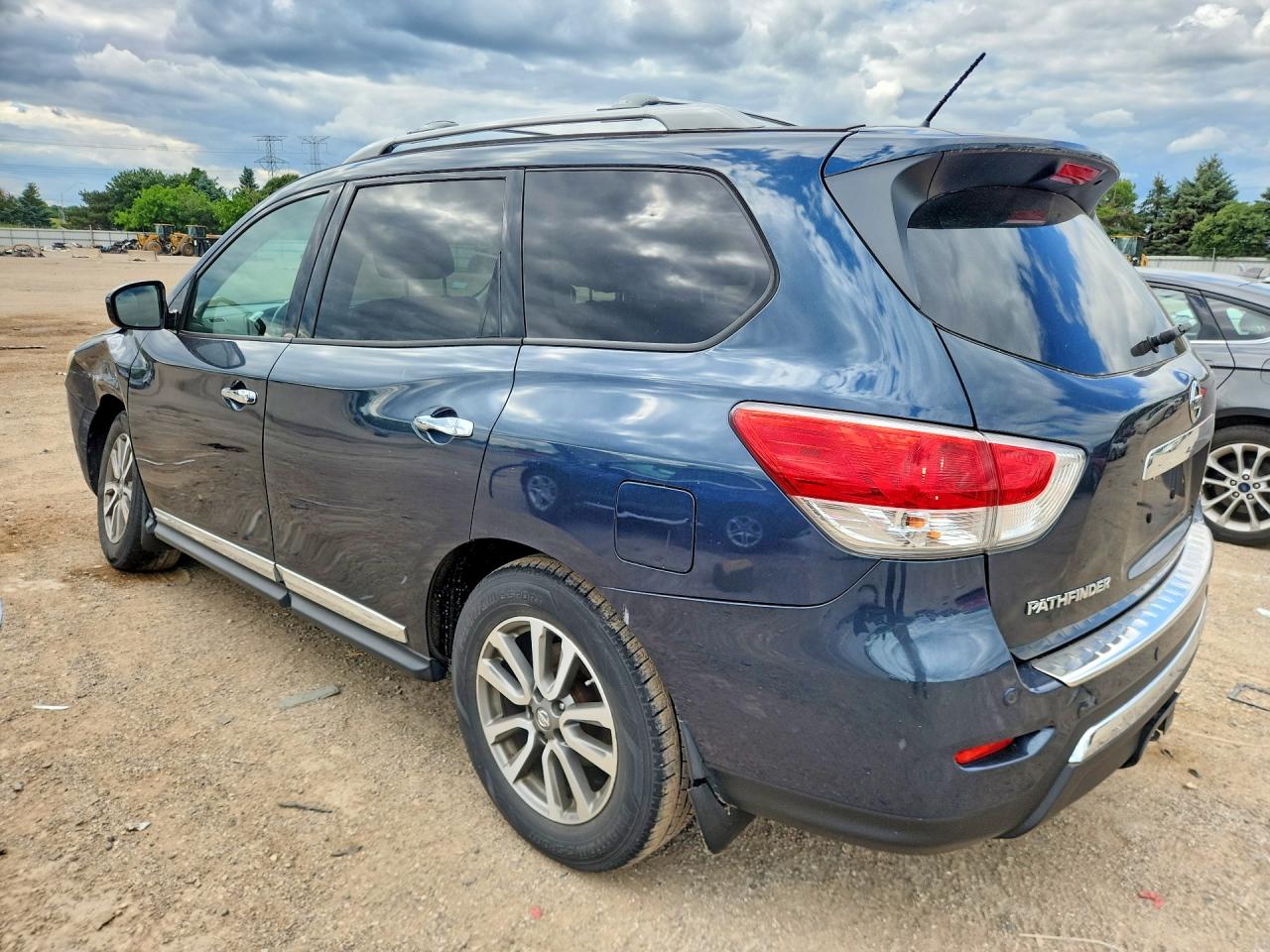 2013 Nissan Pathfinder S Blue vin: 5N1AR2MM3DC667373