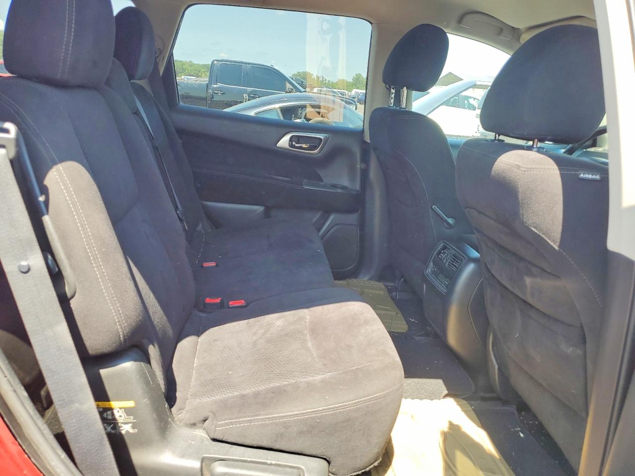 2013 Nissan Pathfinder S Красный vin: 5N1AR2MM3DC672119