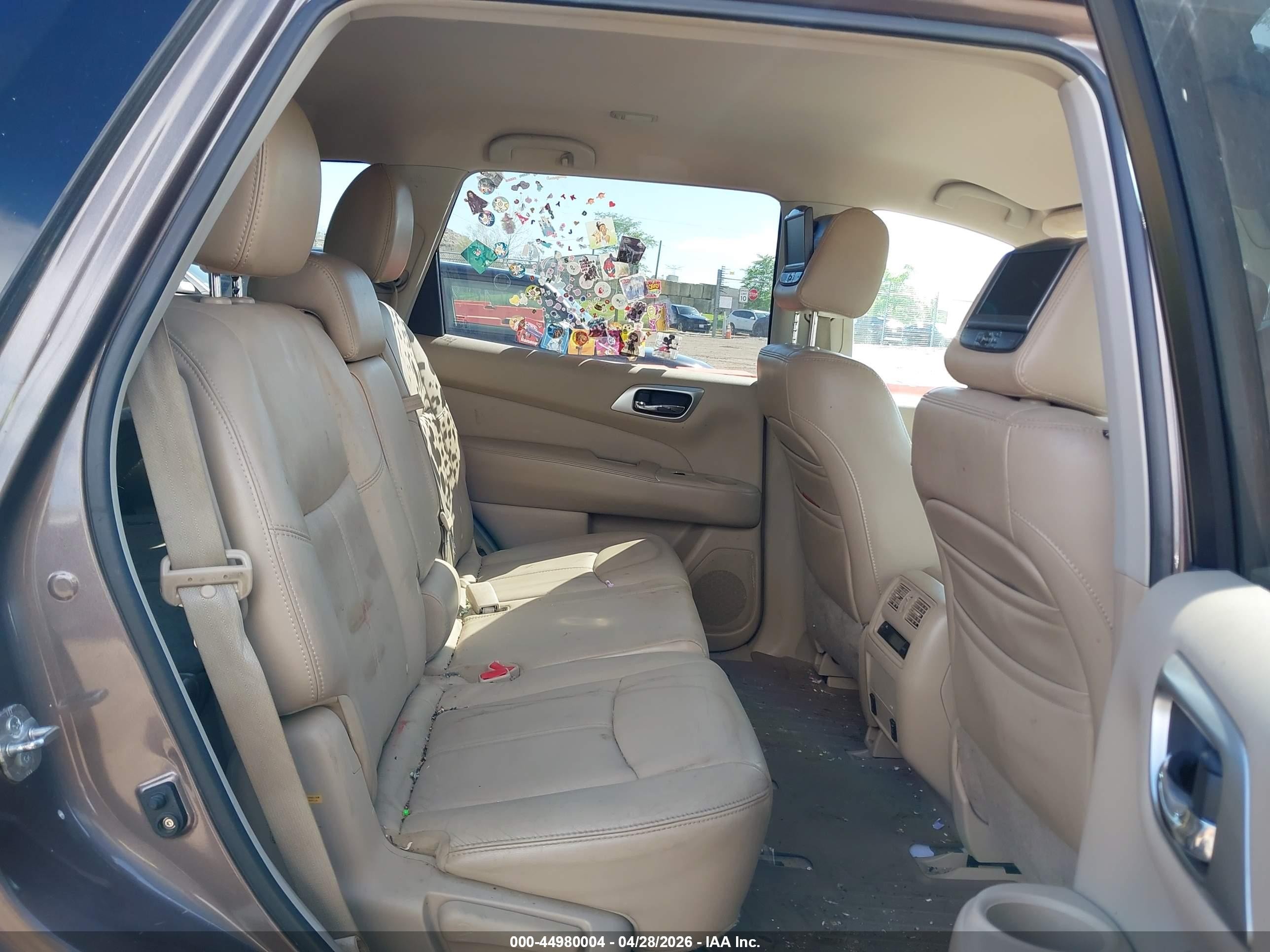 2013 Nissan Pathfinder Sl Brown vin: 5N1AR2MM3DC688997
