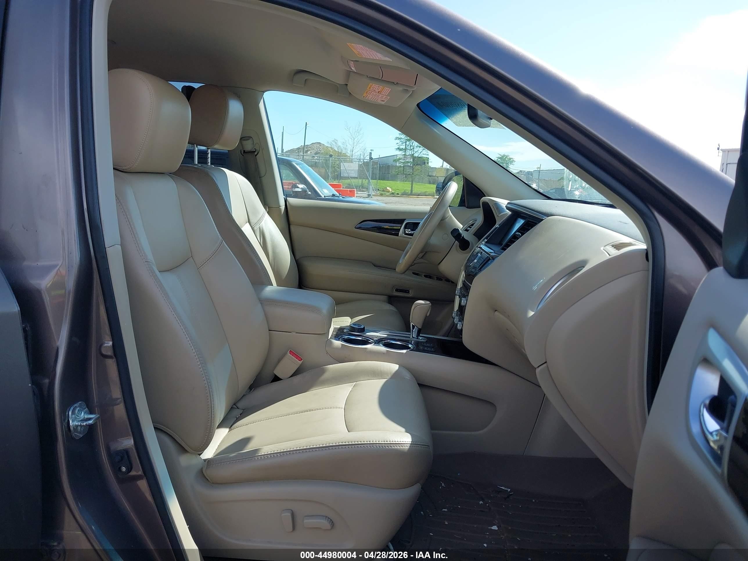 2013 Nissan Pathfinder Sl Brown vin: 5N1AR2MM3DC688997
