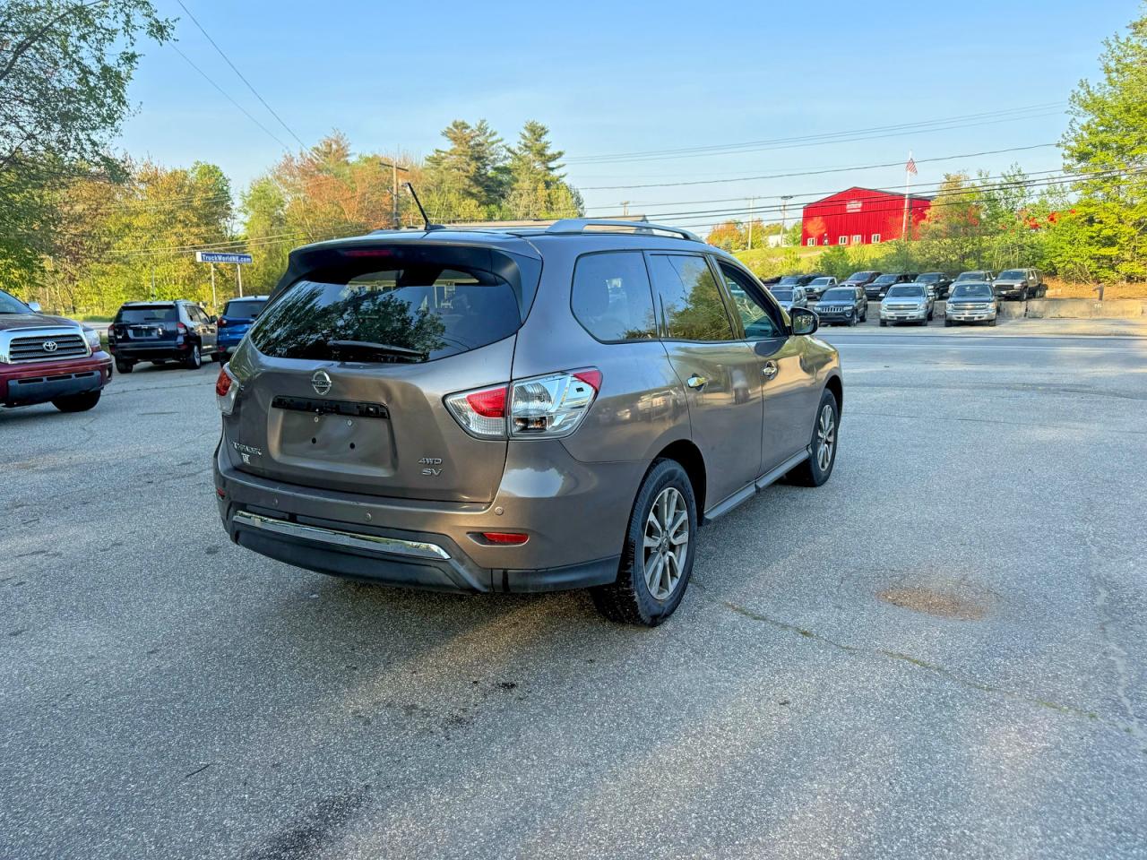 2014 Nissan Pathfinder S Gray vin: 5N1AR2MM3EC606395