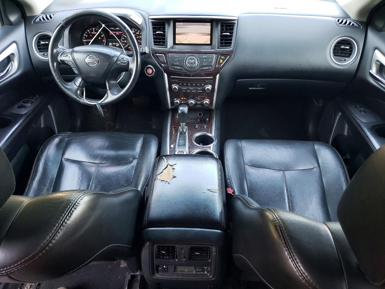 2014 Nissan Pathfinder S Gray vin: 5N1AR2MM3EC607952