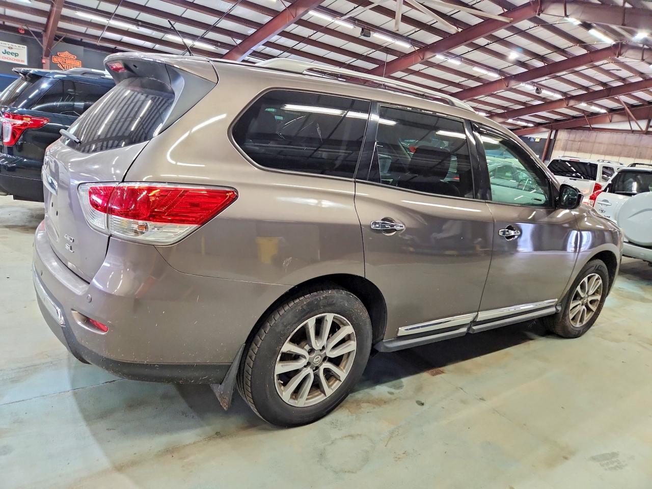 2014 Nissan Pathfinder S Gray vin: 5N1AR2MM3EC607952