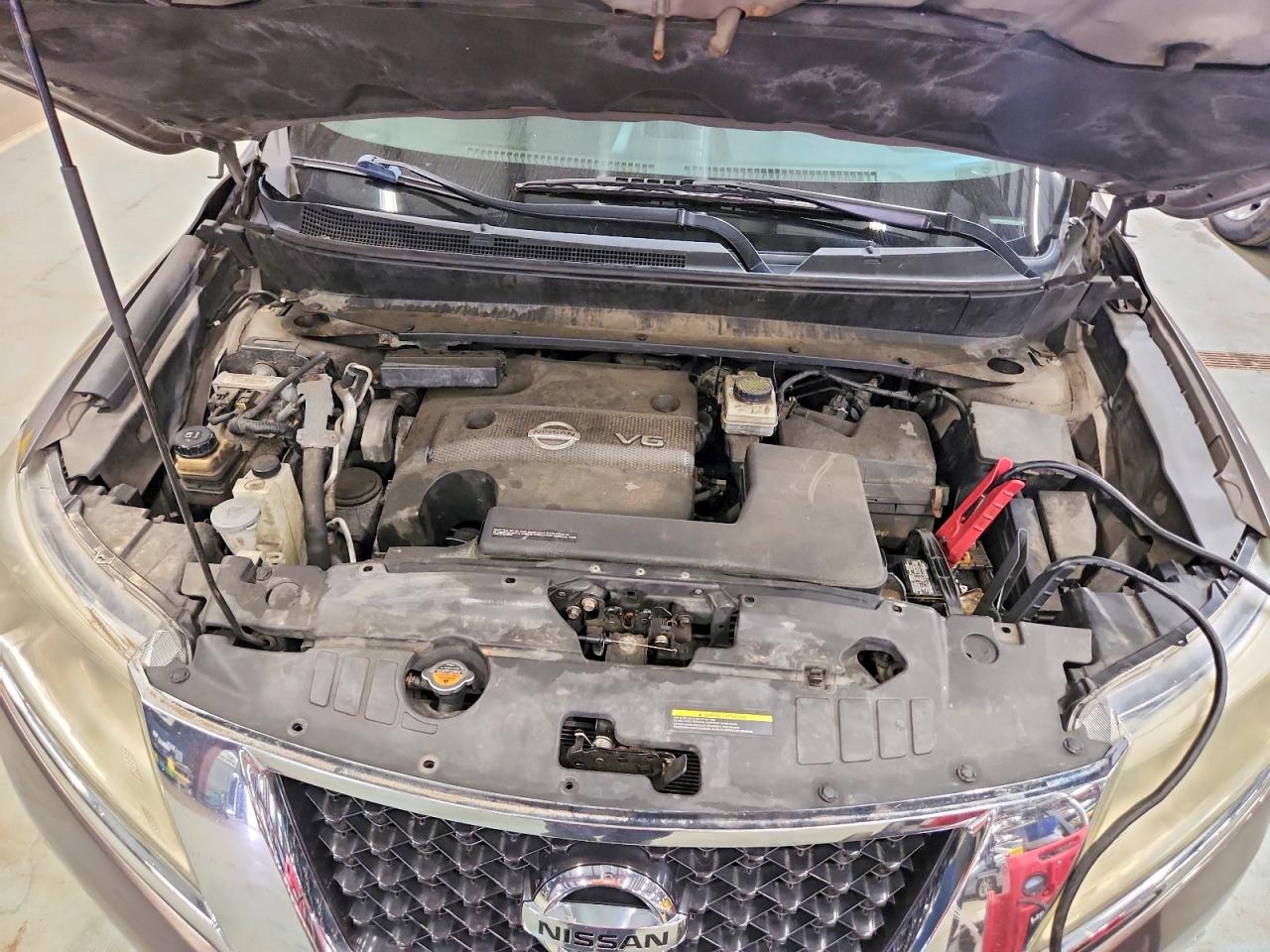 2014 Nissan Pathfinder S Gray vin: 5N1AR2MM3EC607952