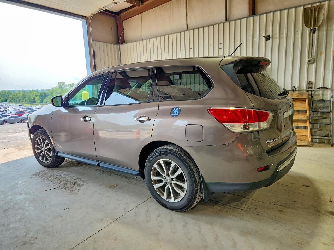 2014 Nissan Pathfinder S/sv/sl/platinum Tan vin: 5N1AR2MM3EC610320