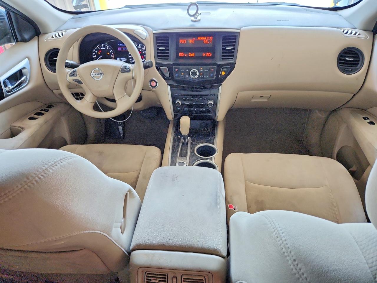 2014 Nissan Pathfinder S/sv/sl/platinum Tan vin: 5N1AR2MM3EC610320