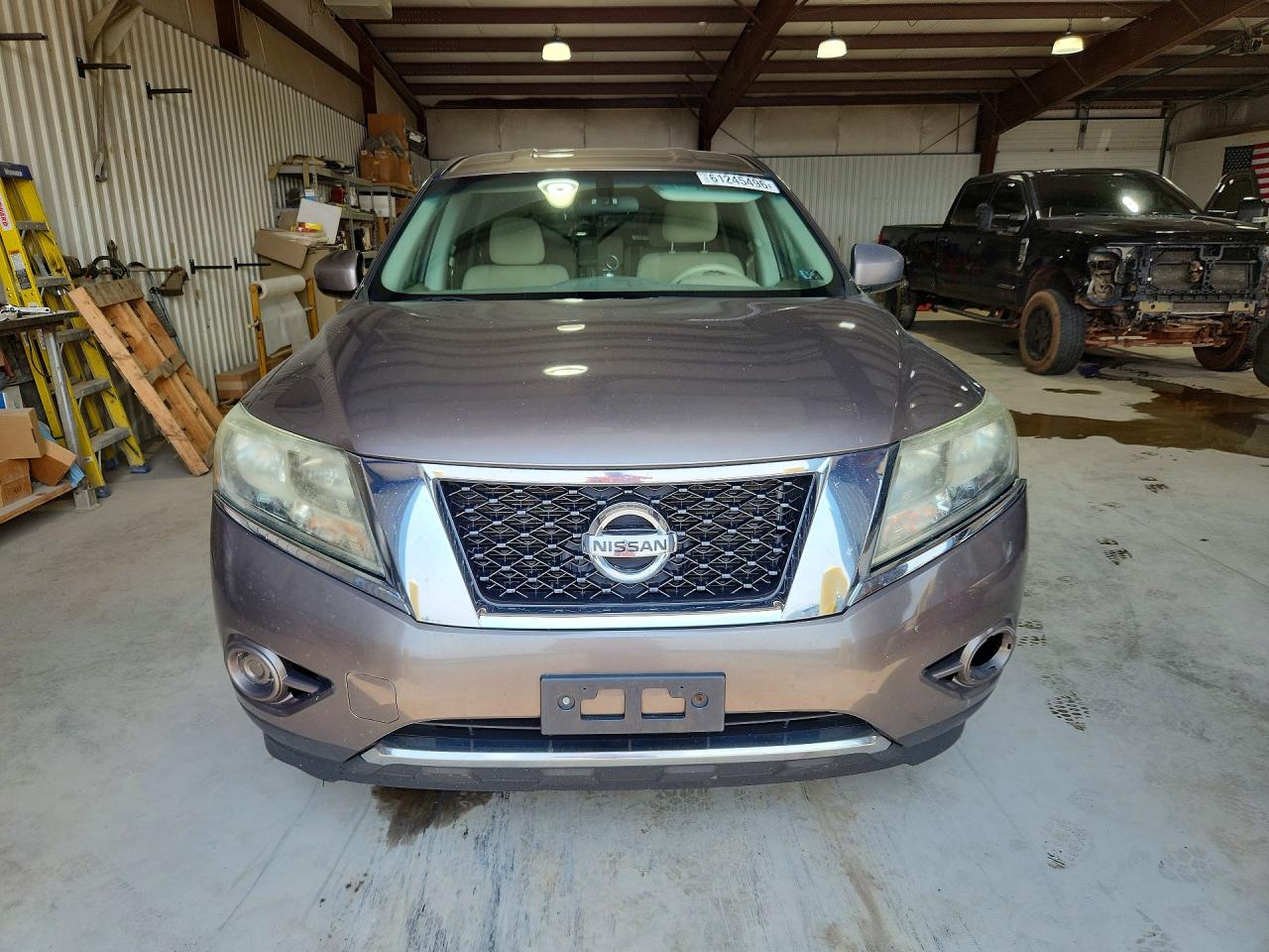 2014 Nissan Pathfinder S/sv/sl/platinum Tan vin: 5N1AR2MM3EC610320