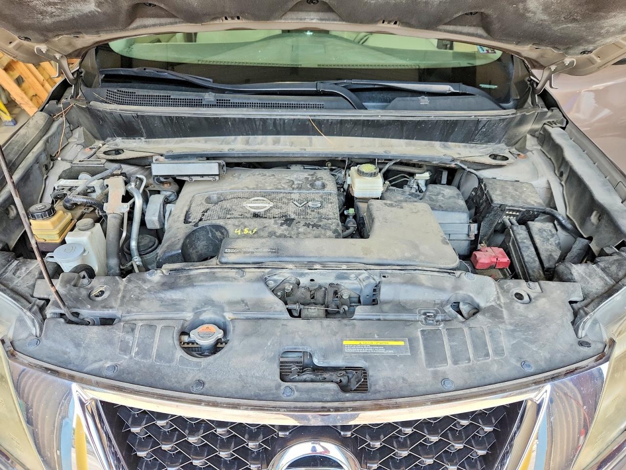 2014 Nissan Pathfinder S/sv/sl/platinum Tan vin: 5N1AR2MM3EC610320