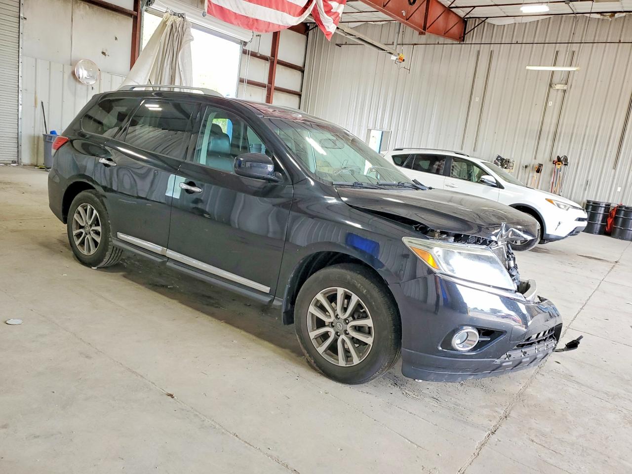 2014 Nissan Pathfinder S Black vin: 5N1AR2MM3EC614044