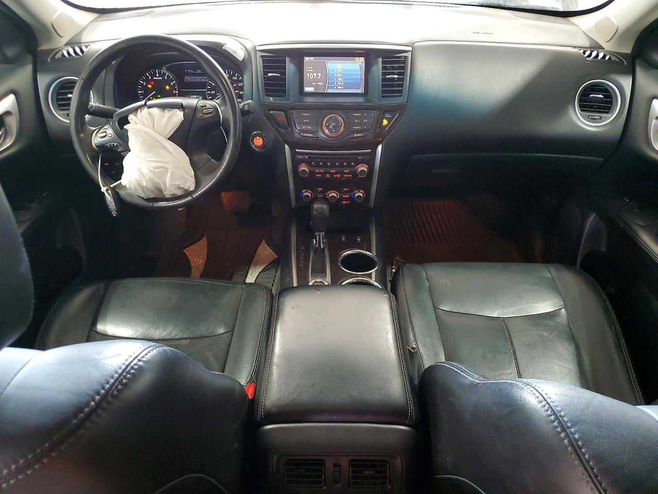 2014 Nissan Pathfinder S Black vin: 5N1AR2MM3EC614044