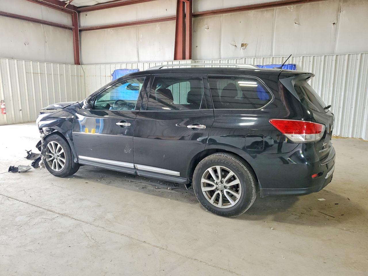 2014 Nissan Pathfinder S Black vin: 5N1AR2MM3EC614044