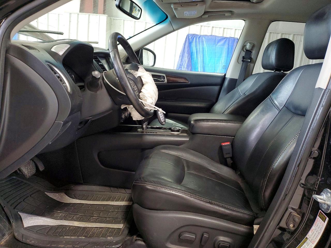 2014 Nissan Pathfinder S Black vin: 5N1AR2MM3EC614044