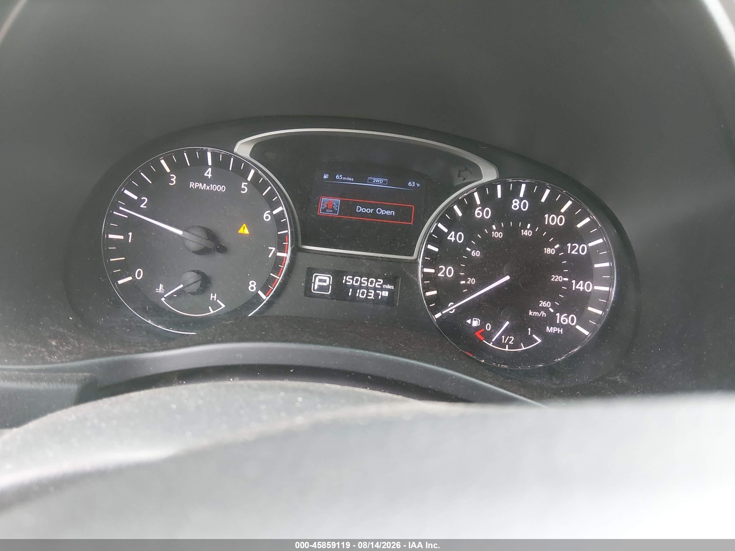2014 Nissan Pathfinder Platinum Black vin: 5N1AR2MM3EC619325