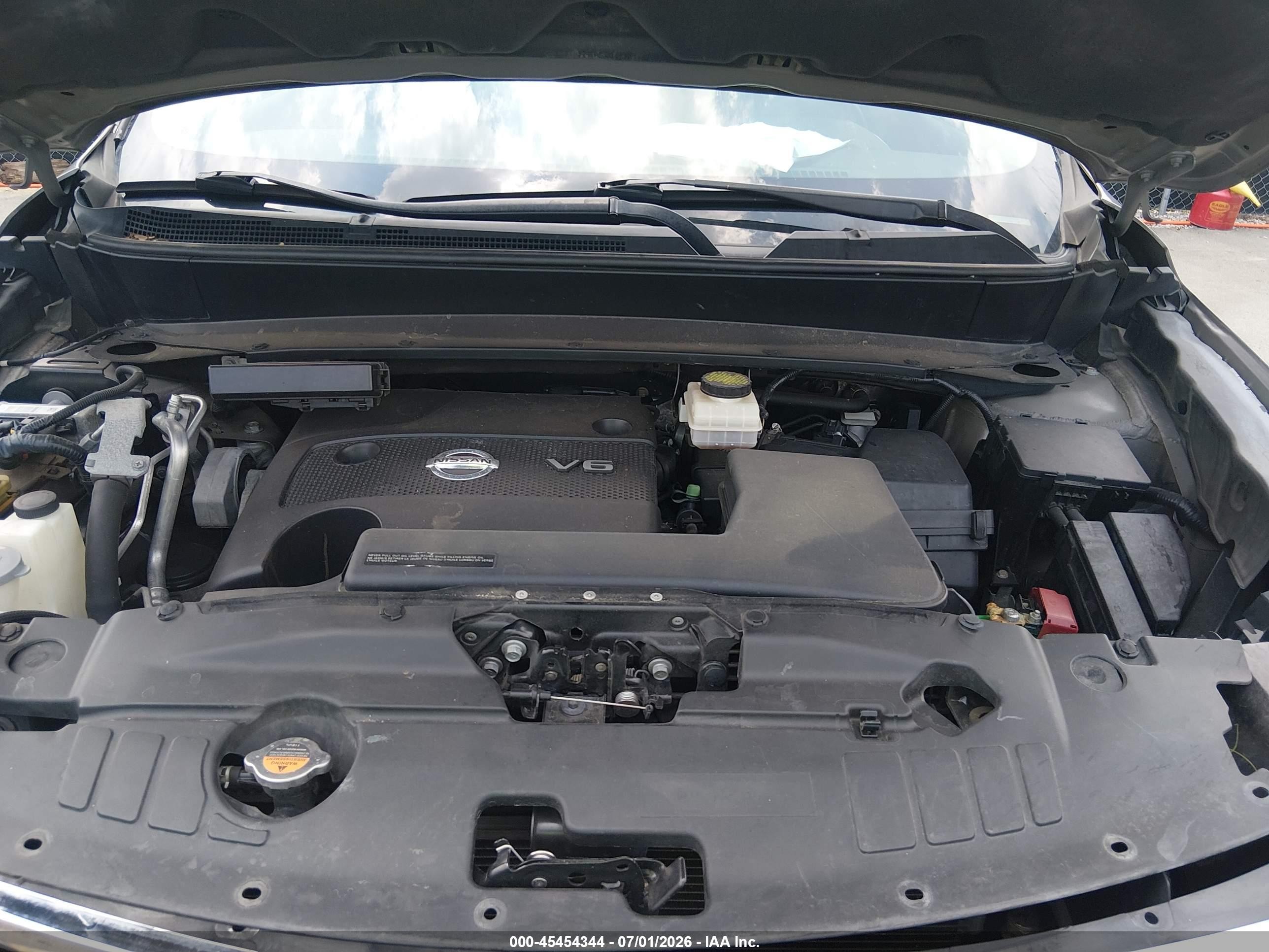 2014 Nissan Pathfinder Platinum Серый vin: 5N1AR2MM3EC633046