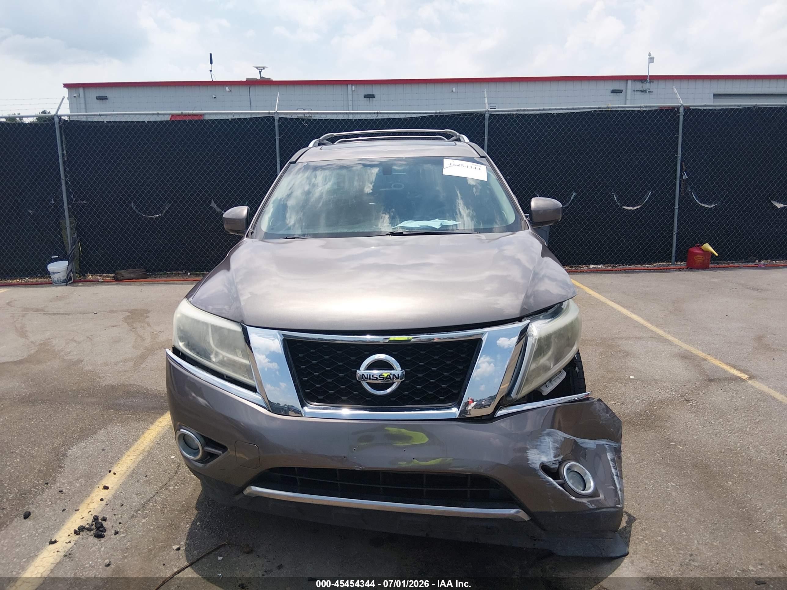 2014 Nissan Pathfinder Platinum Серый vin: 5N1AR2MM3EC633046