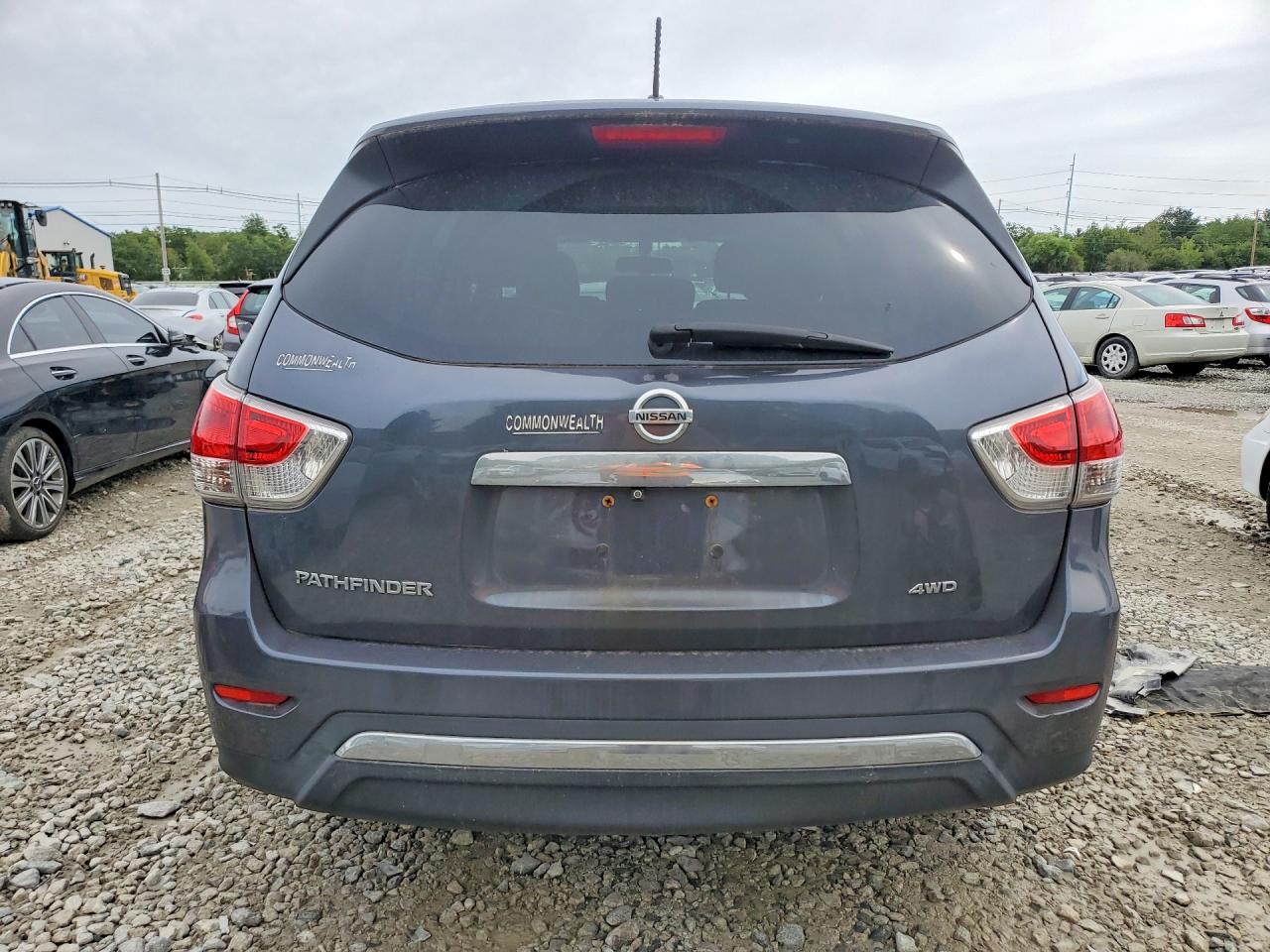 2014 Nissan Pathfinder S Blue vin: 5N1AR2MM3EC633810