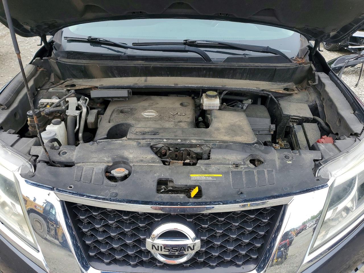 2014 Nissan Pathfinder S Blue vin: 5N1AR2MM3EC633810