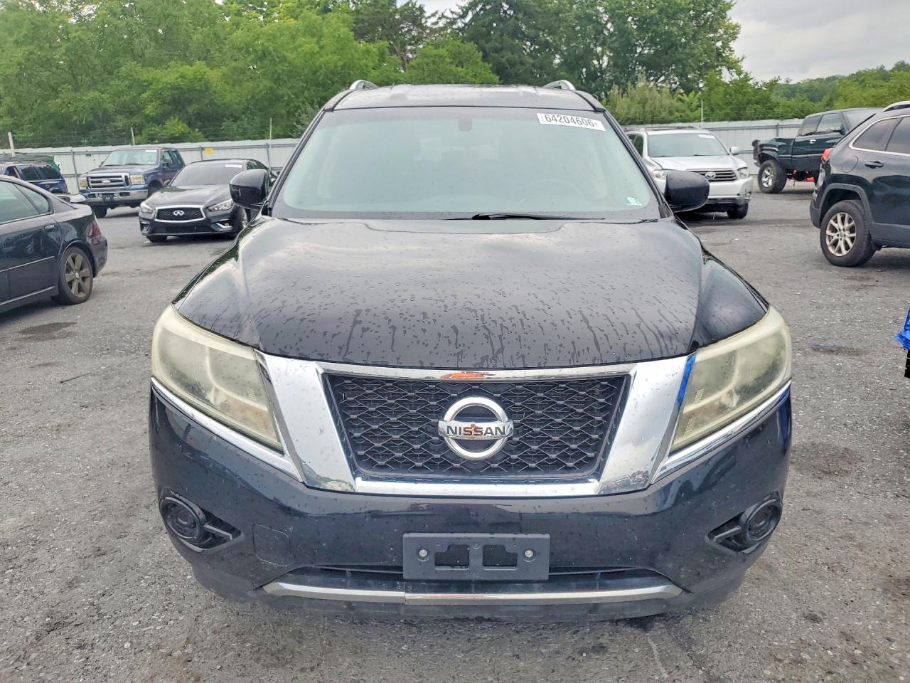 2014 Nissan Pathfinder Sv Черный vin: 5N1AR2MM3EC661655