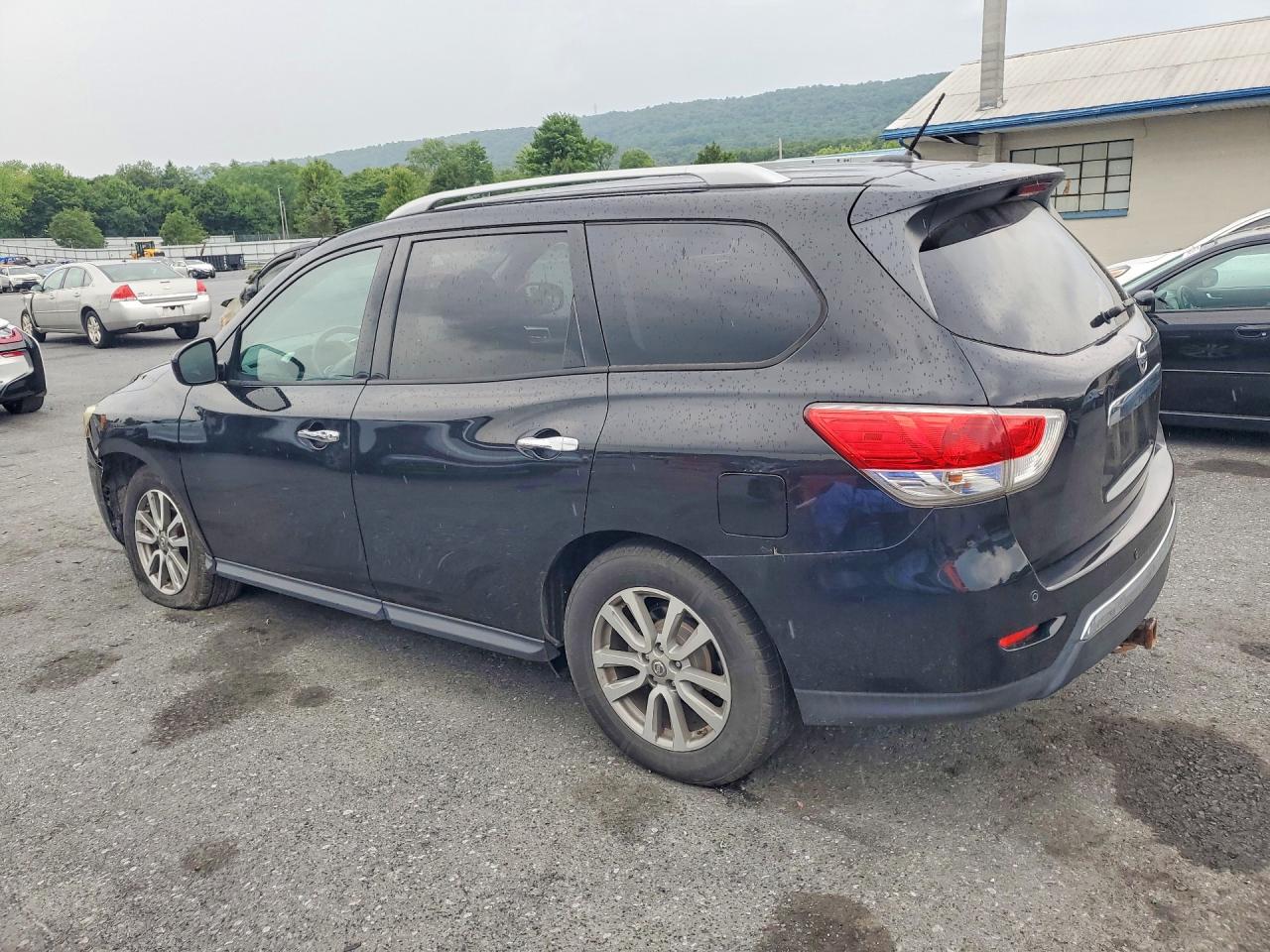 2014 Nissan Pathfinder Sv Черный vin: 5N1AR2MM3EC661655