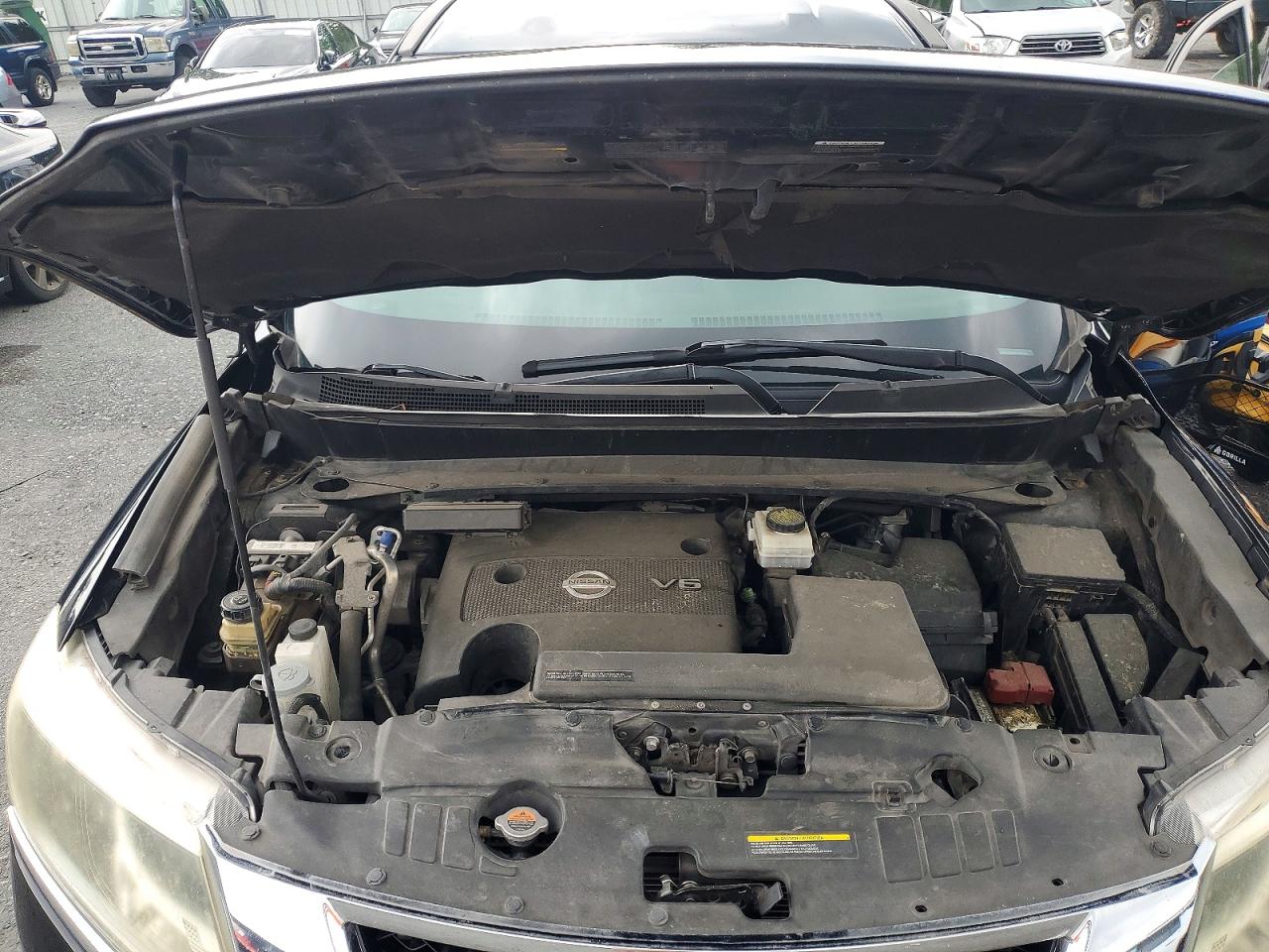 2014 Nissan Pathfinder Sv Черный vin: 5N1AR2MM3EC661655