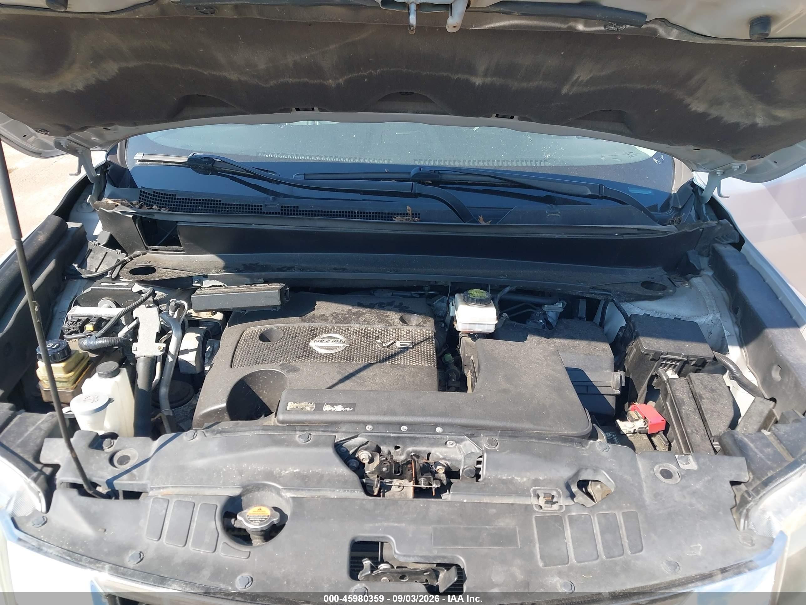 2014 Nissan Pathfinder Sl Silver vin: 5N1AR2MM3EC662935