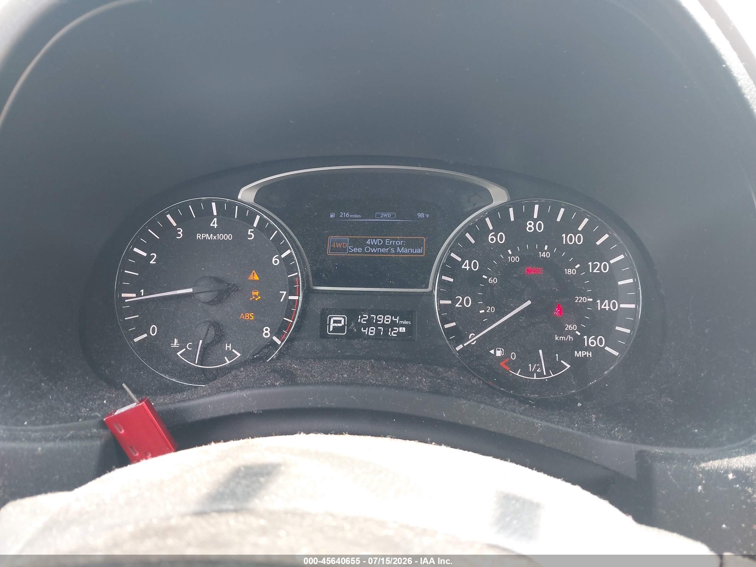 2014 Nissan Pathfinder Platinum Black vin: 5N1AR2MM3EC665835